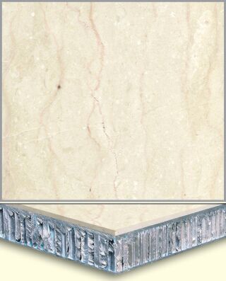 Marble Aluminum Honeycomb Composite Tiles AL006, China