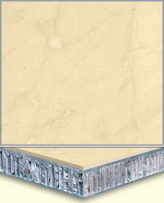 Marble Aluminum Honeycomb Composite Tiles AL003, China