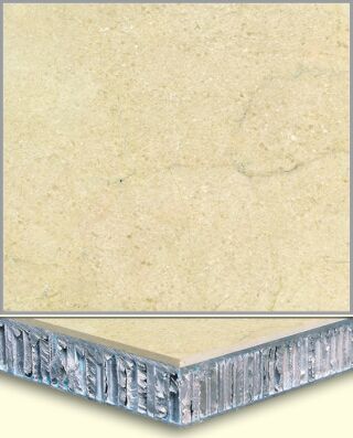 Marble Aluminum Honeycomb Composite Tiles AL005, China