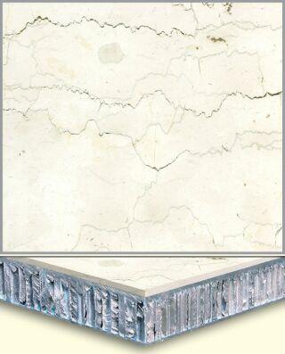 Marble Aluminum Honeycomb Composite Tiles AL007, China