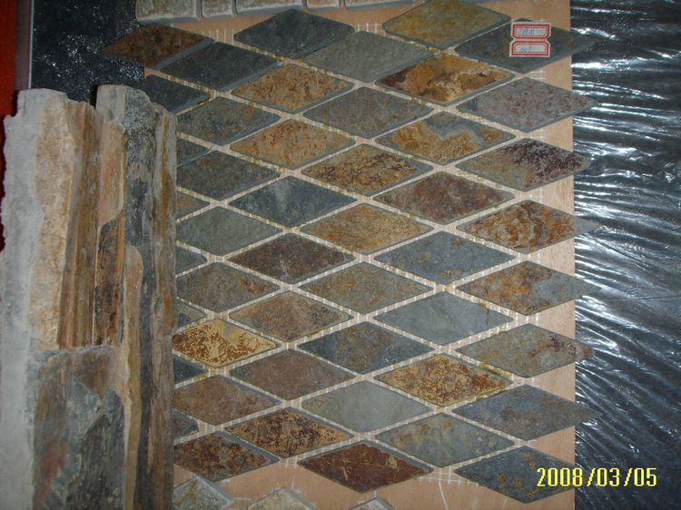 Chinese Mosaic Stone Tile, AL054