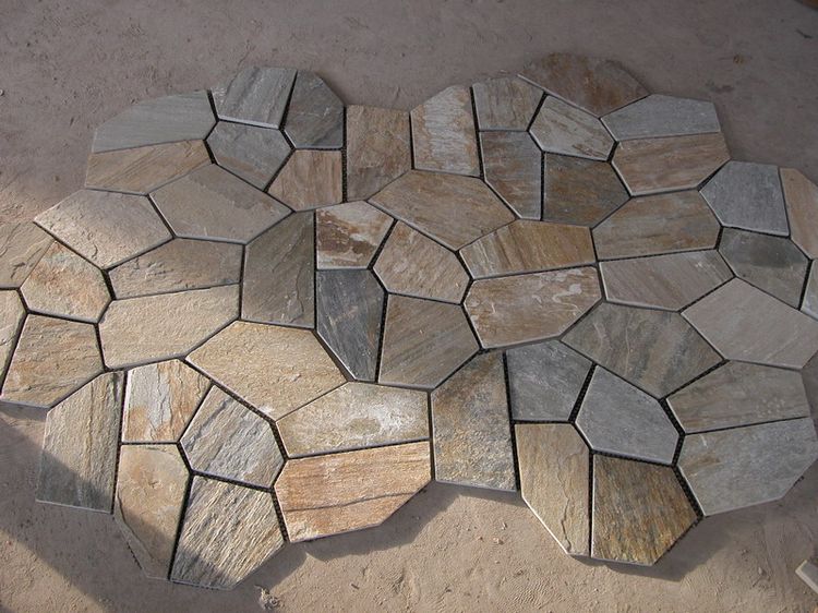 Slate Paving Stones, China. ALPS027