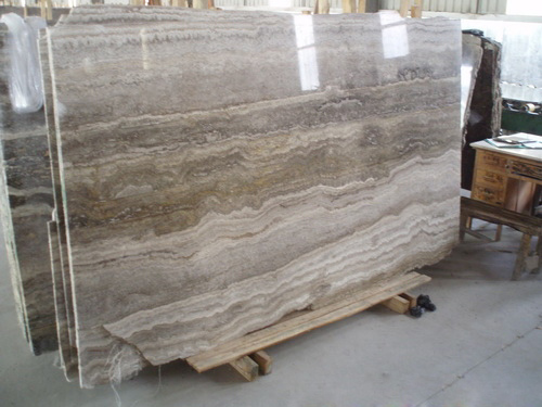 Silver Grey Travertine Dark, Iran