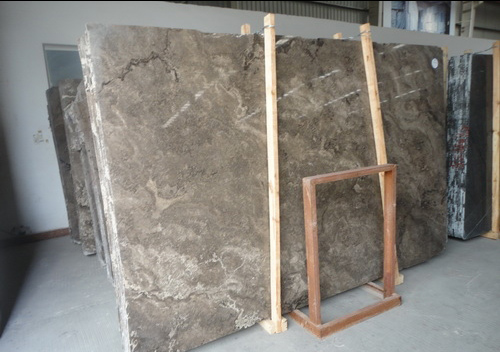 Silver Grey Travertine Dark Cross Cut, Iran