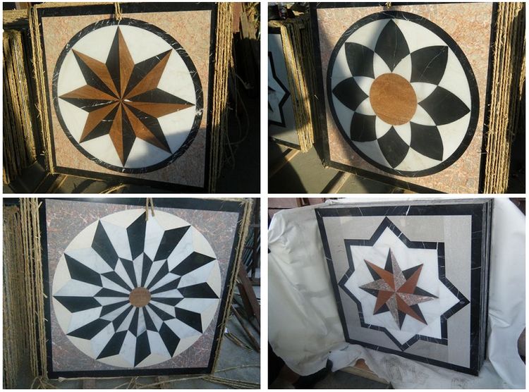 Stone Medallion, Medallions Tile, Marble Medallions,marble inlays,Water jet Marble,china