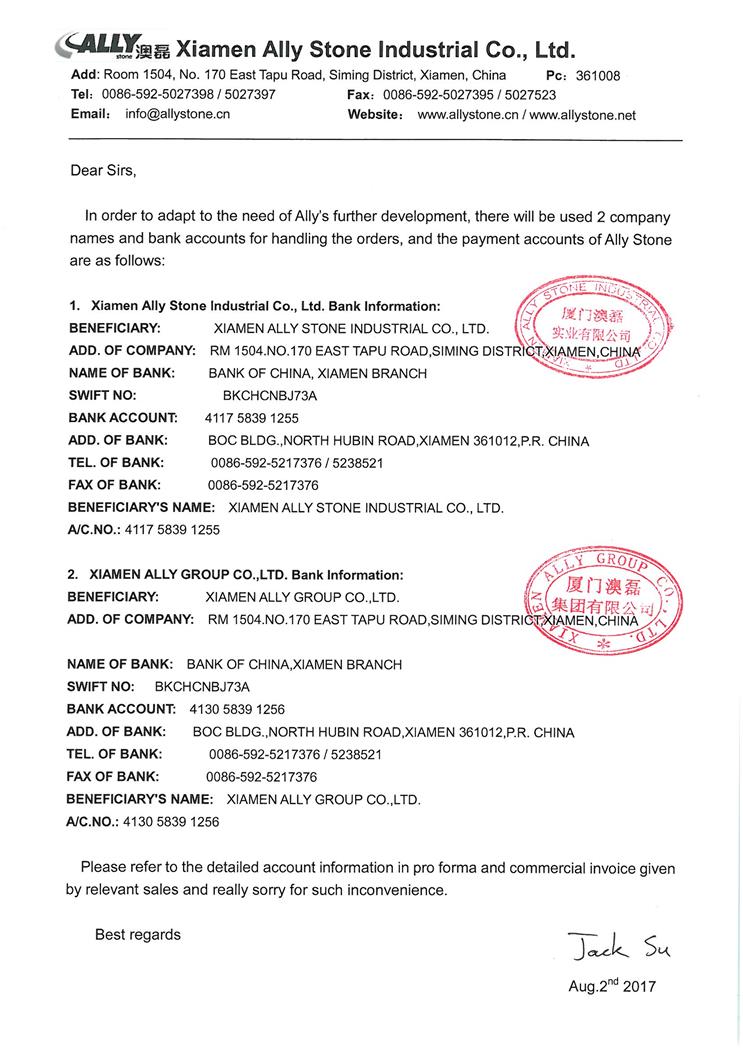 Ally Stone Account Adjusted Announcement2 Ally Stone Account Adjusted Announcement2